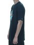 Camiseta Masculina Grow Metralhas Manga Curta Estampada - Preto