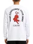 Camiseta Masculina Grow Pantera Manga Curta Estampada - Branco