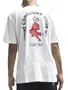 Camiseta Masculina Grow Pantera Manga Curta Estampada - Off White