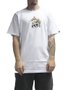 Camiseta Masculina Grow Take It Easy Manga Curta Estampada - Branco