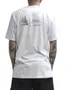 Camiseta Masculina HB Basica Manga Curta Estampada - Branco