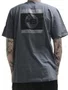 Camiseta Masculina HB Basica Square Manga Curta Estampada - Chumbo