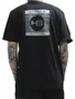 Camiseta Masculina HB Basica Square Manga Curta Estampada - Preto