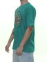 Camiseta Masculina HD Engine Manga Curta Estampada - Verde Mescla