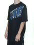 Camiseta Masculina HD Gradient Manga Curta Estampado - Preto