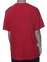 Camiseta Masculina HD Lines Manga Curta - Vermelho