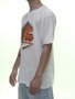 Camiseta Masculina HD Pent Manga Curta Estampada - Off White