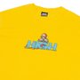 Camiseta Masculina High Air Logo Manga Curta Estampada - Amarelo