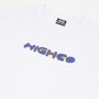 Camiseta Masculina High Armagedon Manga Curta Estamapada - Branco