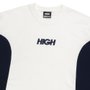 Camiseta Masculina High Banner Manga Curta Estampada - Branco