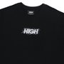 Camiseta Masculina High CAPTCHA Manga Curta Estampada - Preto