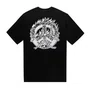 Camiseta Masculina High Chain Manga Curta Estampada - Preto