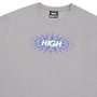 Camiseta Masculina High Club Logo Manga Curta Estampada - Cinza