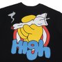 Camiseta Masculina High Dart Manga Curta Estampada - Preto