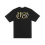 Camiseta Masculina High Diamant Manga Curta Estampada - Preto