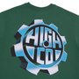 Camiseta Masculina High Engine Manga Curta Estampada - Verde