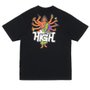 Camiseta Masculina High Goddess Manga Curta Estampada - Preto