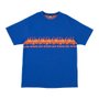 Camiseta Masculina High Jacquard Tee Dices Manga Curta Estampada - Azul