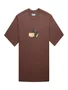 Camiseta Masculina High Lift Manga Curta Estampada - Marrom