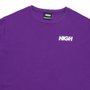 Camiseta Masculina High Paraphernalia Manga Curta Estampada - Roxo 