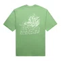 Camiseta Masculina High Shei Manga Curta Estampada - Verde