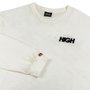 Camiseta Masculina High So Hot Manga Longa - Branco