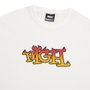 Camiseta Masculina High Think Manga Curta Estampada - Branco