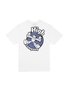 Camiseta Masculina High Vortex Manga Curta Estampada - Branco