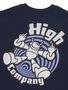 Camiseta Masculina High Vortex Manga Curta Estampada - Marinho