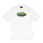 Camiseta Masculina High X Marvel Heroes Manga Curta Estampada - Branco