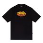 Camiseta Masculina High X Marvel Heroes Manga Curta Estampada - Preto