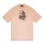 Camiseta Masculina High X Marvel Venom Manga Curta Estampada - Areia