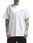 Camiseta Masculina Hocks Oversized Boxzin Manga Curta Estampada - Branco