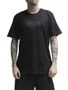 Camiseta Masculina Hocks Zord Manga Curta Estampada - Preto