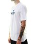 Camiseta Masculina HUF Abducted Manga Curta Estampada - Branco