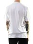 Camiseta Masculina HUF Abducted Manga Curta Estampada - Branco