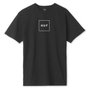 Camiseta Masculina Huf Essentials Box Logo - Preto