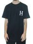 Camiseta Masculina HUF Essentials Classic Manga Curta Estampada - Preto