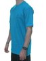 Camiseta Masculina HUF Essentials TT Manga Curta Estampada - Azul Turquesa