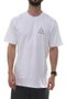 Camiseta Masculina HUF Essentials TT Manga Curta Estampada - Branco
