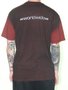 Camiseta Masculina Huf Homme Manga Curta Estampada - Vinho