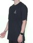 Camiseta Masculina Huf Lupus Noctem Manga Curta Estampada - Preto