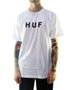 Camiseta Masculina HUF OG Logo Manga Curta Estampada - Branco