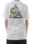 Camiseta Masculina Huf Quake TT Manga Curta Estampada - Branco
