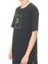 Camiseta Masculina Hurley Acqua Manga Curta Estampada - Preto