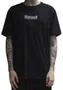 Camiseta Masculina Hurley Barong Manga Curta Estampada - Preto