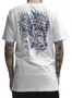 Camiseta Masculina Hurley Eagle Manga Curta Estampada - Branco