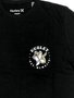 Camiseta Masculina Hurley Eagle Manga Curta Estampada - Preto