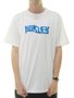 Camiseta Masculina Hurley Effect Manga Curta Estampada - Branco