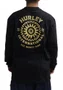 camiseta Masculina Hurley Empire Maxfit Manga Longa Estampada - Preto